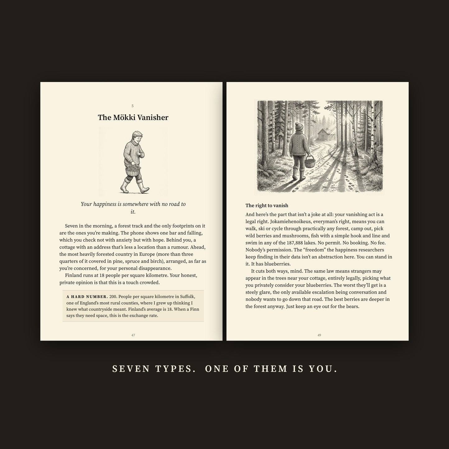 Inside spread from the Mokki Vanisher chapter