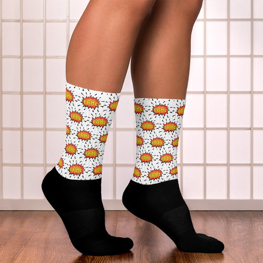 PRKL bang Finnish Language Socks - alternate view - Very Finnish Problems