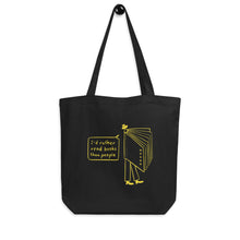 Load image into Gallery viewer, Read people / I came saw went home Eco Tote Bag