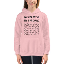 Load image into Gallery viewer, Forest is my backyard Kids Hoodie