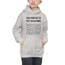 Load image into Gallery viewer, Forest is my backyard Kids Hoodie
