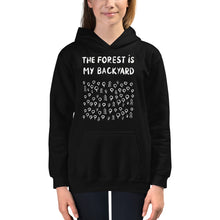 Load image into Gallery viewer, Forest is my backyard Kids Hoodie
