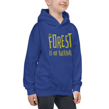 Load image into Gallery viewer, Forest is my backyard Kids Hoodie