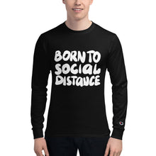Load image into Gallery viewer, Born to social distance Men's Long Sleeve Shirt