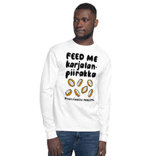 Load image into Gallery viewer, Feed me Karelian pies Men's Long Sleeve Shirt