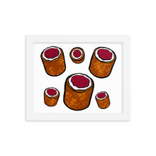 Load image into Gallery viewer, Runeberg torte Framed poster