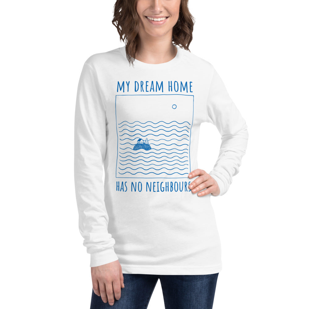 My dream home has no Finnish Long Sleeve Tee - Finnish long sleeve tee from Very Finnish Problems
