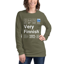Load image into Gallery viewer, Very Finnish service manual Long Sleeve Tee