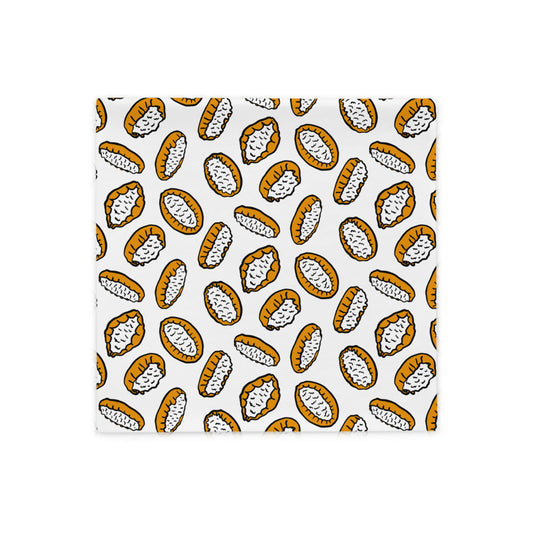 Karjalanpiirakka Pillow Case Finnish Food Pillow - alternate view - Very Finnish Problems