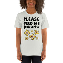 Load image into Gallery viewer, Feed me Joulutorttu Unisex T-Shirt
