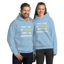 Load image into Gallery viewer, What Part of Perkele Unisex Hoodie