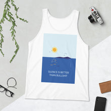 Load image into Gallery viewer, Silence is Better Unisex Tank Top