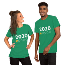 Load image into Gallery viewer, 2020 rating short-sleeve unisex T-Shirt