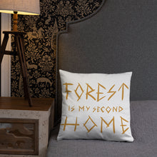 Load image into Gallery viewer, Forest is my 2nd Home Basic Pillow