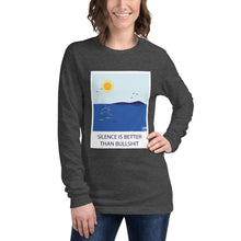 Load image into Gallery viewer, Silence is better than... Long Sleeve Tee