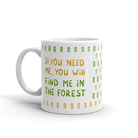 Forest Person Finnish Nature Mug - Very Finnish Problems official mug