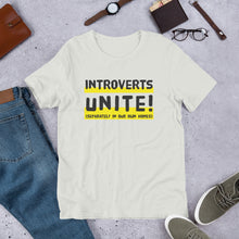 Load image into Gallery viewer, Introverts Unite Unisex T-Shirt