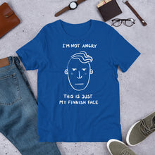 Load image into Gallery viewer, Finnish Face Male Unisex T-Shirt