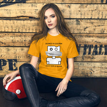 Load image into Gallery viewer, Silence is Golden Unisex T-Shirt
