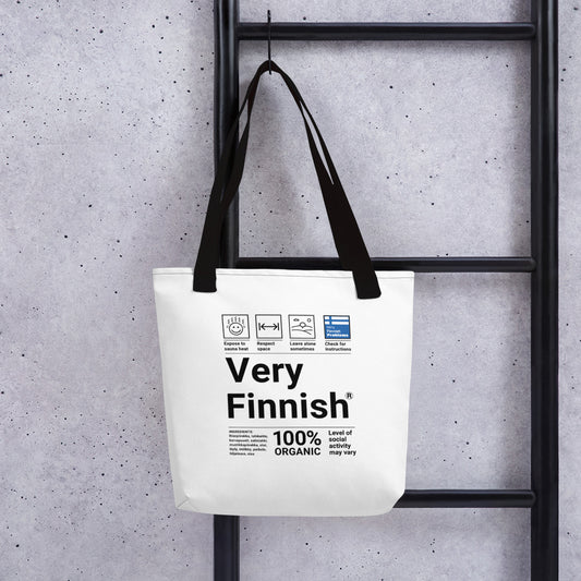 Very Finnish Humour Tote Bag - Very Finnish Problems official tote bag