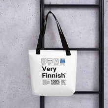 Load image into Gallery viewer, Very Finnish Tote bag