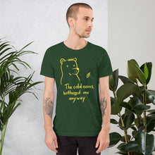Load image into Gallery viewer, The cold never bothered me Unisex T-Shirt
