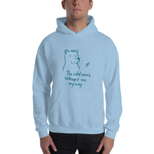 Load image into Gallery viewer, The cold never bothered me... Unisex Hoodie
