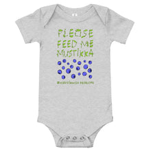 Load image into Gallery viewer, Feed Me Mustikka Baby Short Sleeve Bodysuit