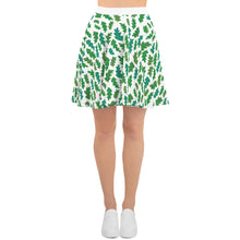 Load image into Gallery viewer, Forest Leaves Skater Skirt
