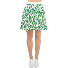 Load image into Gallery viewer, Forest Leaves Skater Skirt
