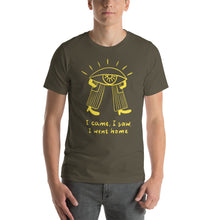 Load image into Gallery viewer, Came saw went home Unisex T-Shirt