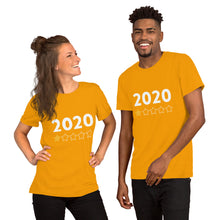 Load image into Gallery viewer, 2020 rating short-sleeve unisex T-Shirt