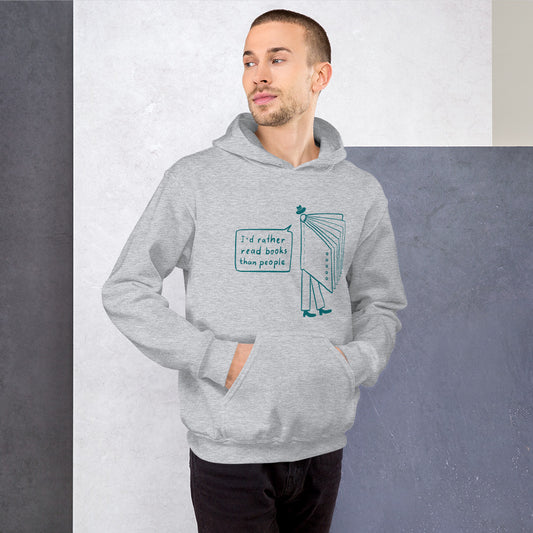 Read people Finnish Introvert Hoodie - alternate view - Very Finnish Problems