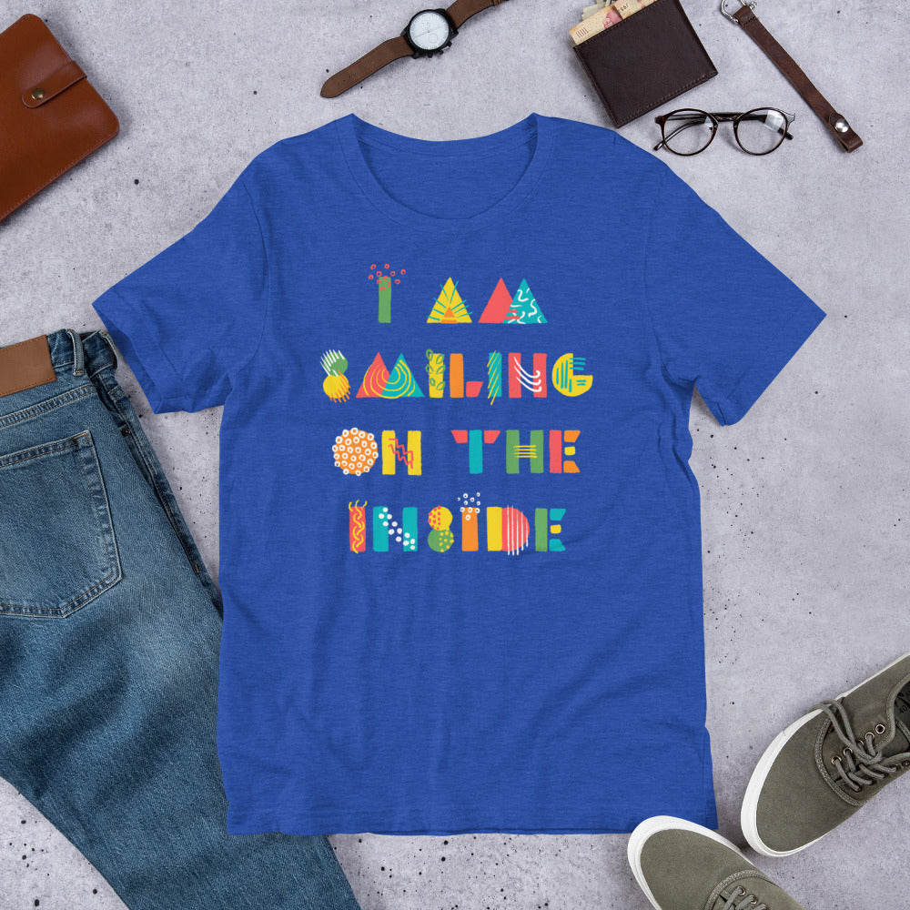 Smiling on the Inside Finnish Introvert T-Shirt - Finnish t-shirt from Very Finnish Problems