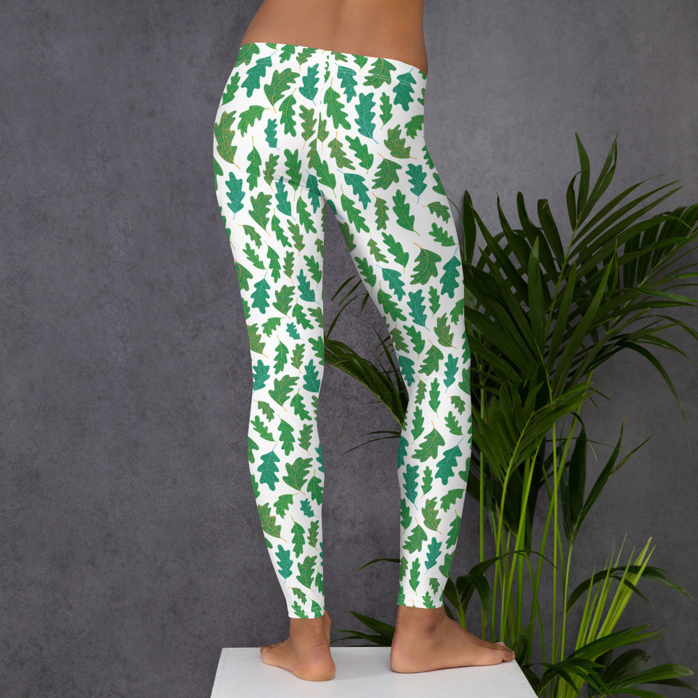 Forest Leaves Finnish Nature Leggings - alternate view - Very Finnish Problems