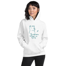 Load image into Gallery viewer, The cold never bothered me... Unisex Hoodie
