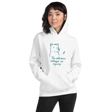 Load image into Gallery viewer, The cold never bothered me... Unisex Hoodie