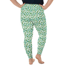 Load image into Gallery viewer, Forest Leaves Plus Size Leggings
