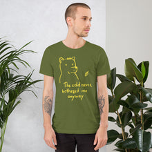 Load image into Gallery viewer, The cold never bothered me Unisex T-Shirt