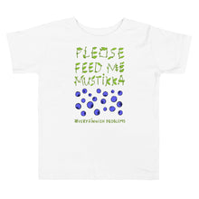 Load image into Gallery viewer, Feed Me Mustikka Toddler Short Sleeve Tee