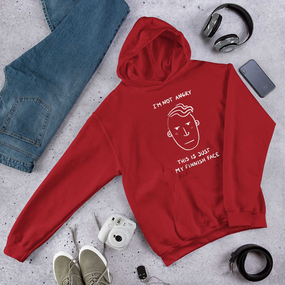 Finnish Face Humour Men's Hoodie - Finnish hoodie from Very Finnish Problems