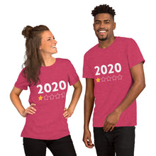 Load image into Gallery viewer, 2020 rating short-sleeve unisex T-Shirt