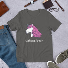 Load image into Gallery viewer, Unicorn Power Unisex T-Shirt