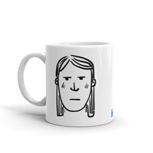 Load image into Gallery viewer, Finnish Face Female Mug
