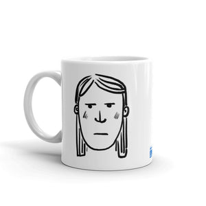 Finnish Face Female Mug