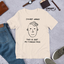 Load image into Gallery viewer, Finnish Face Male Unisex T-Shirt