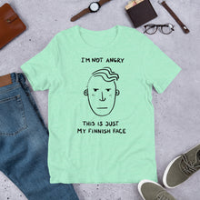 Load image into Gallery viewer, Finnish Face Male Unisex T-Shirt