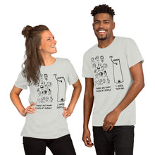Load image into Gallery viewer, Many Types of People in the World Unisex T-Shirt