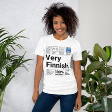 Load image into Gallery viewer, Very Finnish Service Manual Unisex T-Shirt
