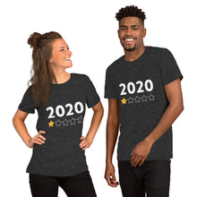Load image into Gallery viewer, 2020 rating short-sleeve unisex T-Shirt